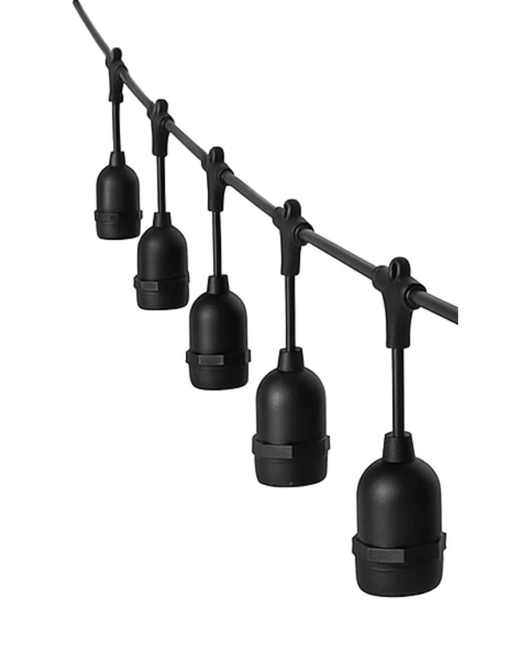 5 Metre 5 Duy E27 Dekoratif Dış Mekan Aydınlatma Seti - LEDx Duy Grubu