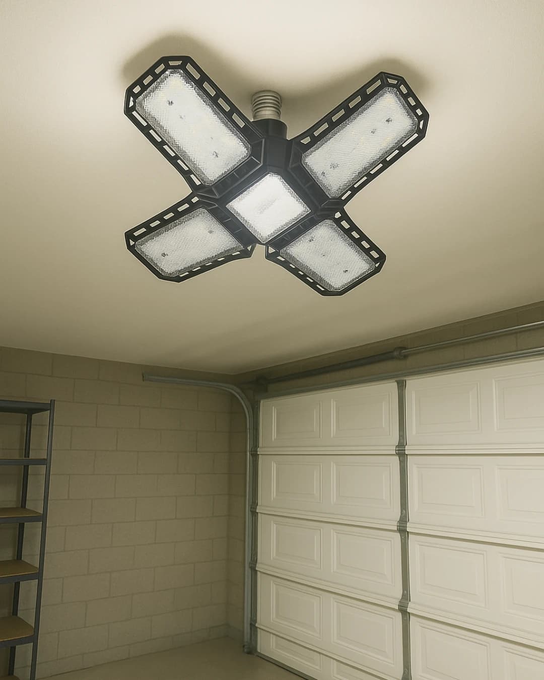 50W Dört Kanatlı Katlanabilir LED Yüksek Tavan Aydınlatma Lambası - LEDx Led Ampuller Modeli - Görsel 2