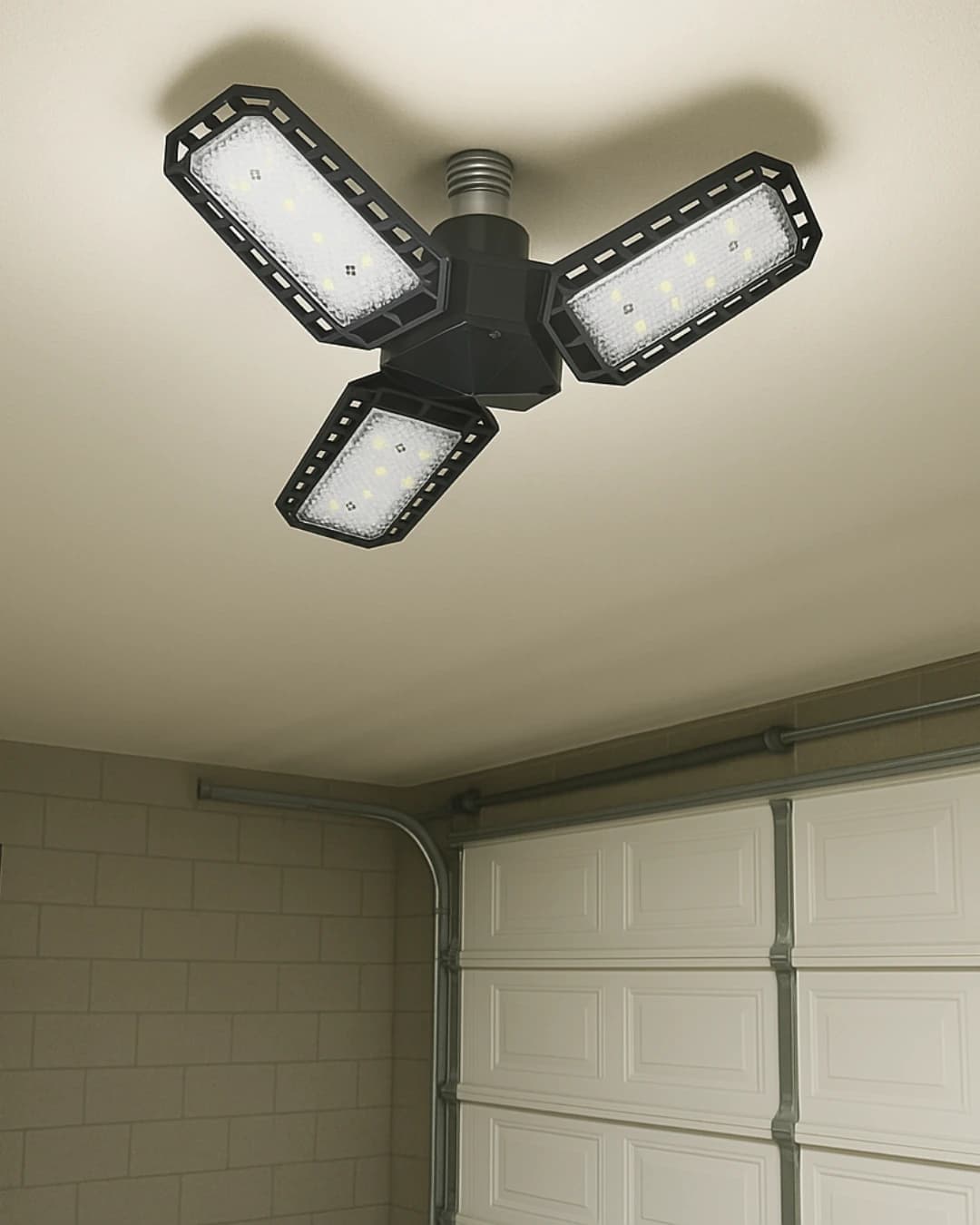 40W Üç Kanatlı Katlanabilir LED Yüksek Tavan Aydınlatma Lambası - LEDx Led Ampuller Modeli - Görsel 2