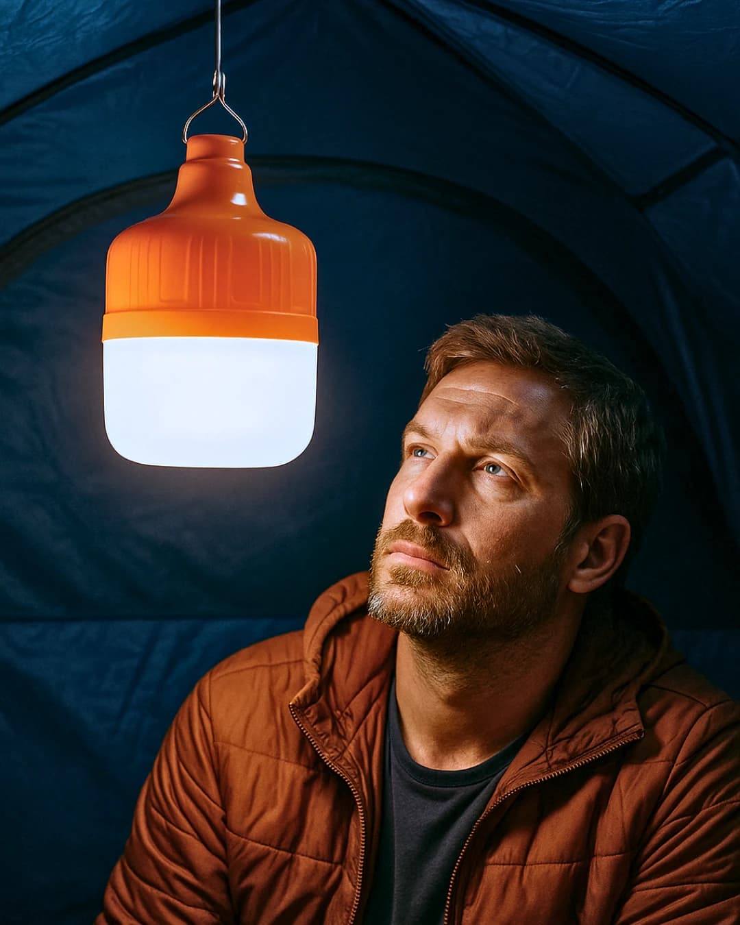 50W Şarjlı Kamp Lambası  - LEDx Şarjlı Ürünler Modeli - Görsel 2